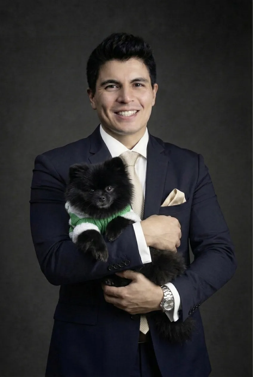 Ariel Anaya, abogado especialista en propiedad intelectual, en el despacho.